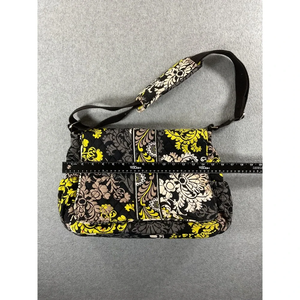 Vera Bradley Provencal Messenger Diaper Bag Floral Quilted Crossbody